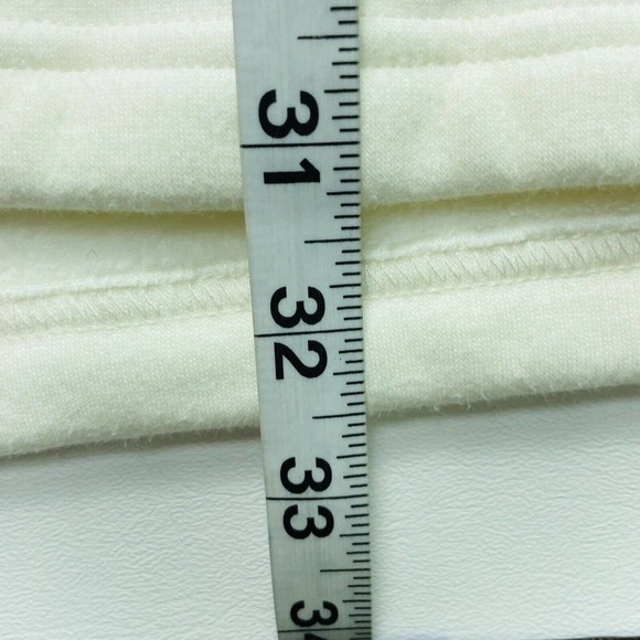 Vermont Country Store Sweatshirt Sweater Womens 2X Ivory Fleece Lined‎ Cowl Neck - Picture 8 of 8